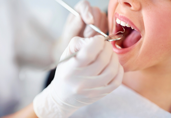 $59 for a Dental Exam, X-Rays & a $50 Return Visit Voucher or $99 for a Dental Exam incl. Two X-Rays & a 45-Minute Hygienist Appointment (value up to $210)