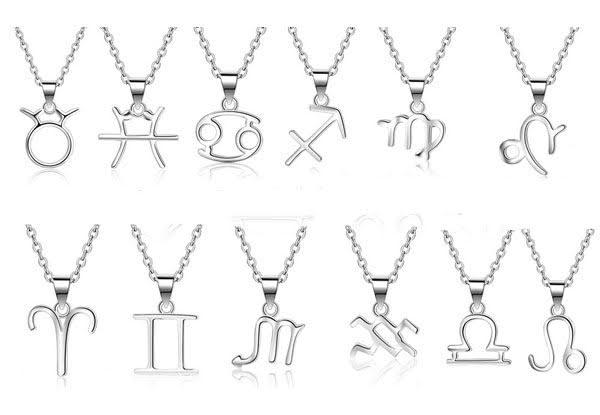 Zodiac Sign Necklaces - 12 Styles Available with Free Delivery