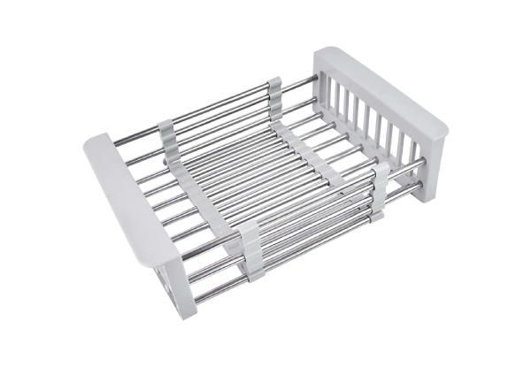 Adjustable Dish Drainer Basket - Two Colours Available