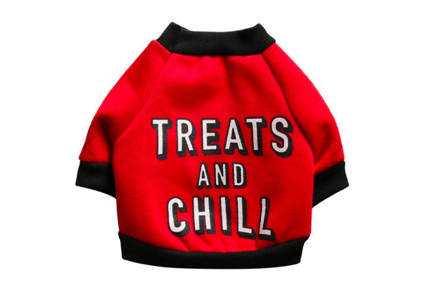 Treats & Chill Dog/Cat T-Shirt - Four Sizes Available