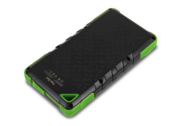 Rugged 6000mah Solar Power Bank