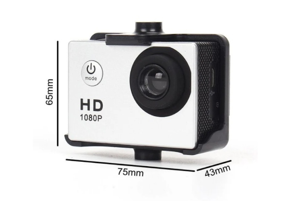 4k USB Charged Action Mini HD Camera - Option for Two-Piece