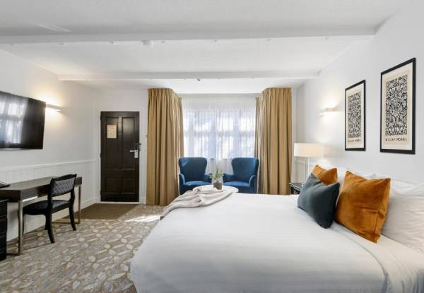 Christchurch Stay for 2 in a Newly Refurbished Executive King Room incl. Petit Fours on Arrival, Daily Breakfast, $30 F&B Credit at Tudors, Afternoon Tea, Parking & More - Option for Executive King Suite & Two Nights or Three Nights with $50 F&B Credit