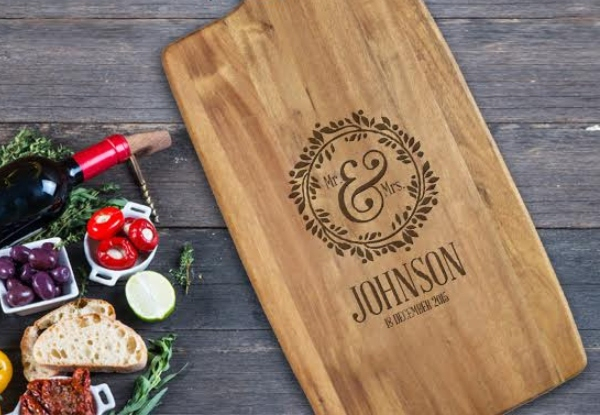 Personalised Cheese Board incl. Nationwide Delivery