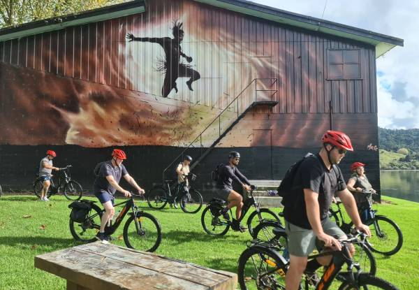 Te Awa 'The Great NZ River Ride' - Midweek All Day E- Bike Hire incl. Safety Induction, Helmet, Lock, Tools & Med Kit - Hamilton Gardens Pick-up