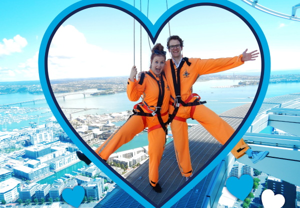 Valentine's Package for Two incl. SkyWalk Experience, Sky Tower Admission & NZ Kapati Cheese Board with Wine or Beer Match - Valid Until 31st March 2021