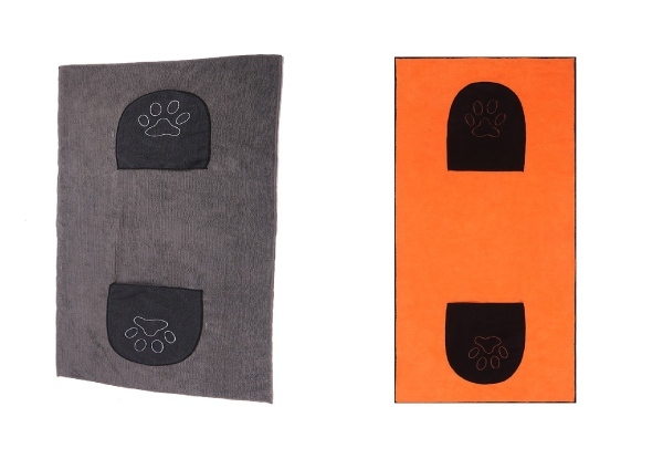 Pet Drying Towel - Two Colours Available