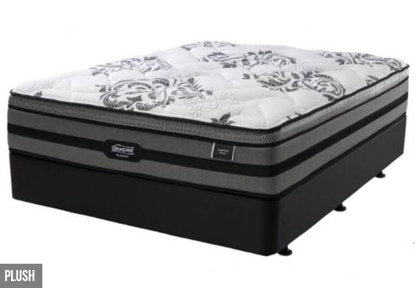 BeautyRest Albertine Mattress & Base - Medium or Plush Mattresses & Seven Sizes Availale