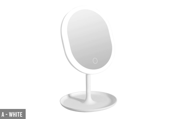 LED Light Makeup Mirror Range - Two Options and Two Colours Available