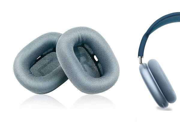 Pair of Replacement Ear Pads Cushions Compatible with AirPods Max - Five Colours Available