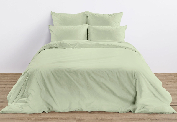 Winkl Cotton Tencel Duvet Cover Set - Available in Five Colours & Three Sizes