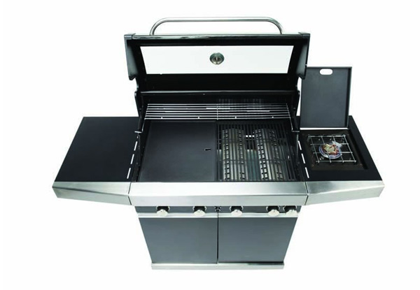 Gasmate Horizon Four-Burner Gas BBQ with Free Delivery