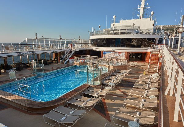 Per-Person, Twin-Share, Four-Night, Five-Star, Accommodation & Cruise Package on QE2 from Melbourne to Sydney in an Interior Room incl. Flights & More - Option for Obstructed Oceanview or Balcony Room