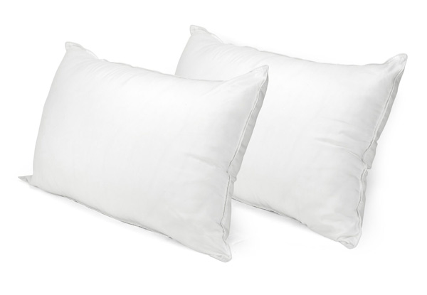 Royal Comfort Ultra Bounce Microfiber Pillow Twin-Pack with Free Delivery