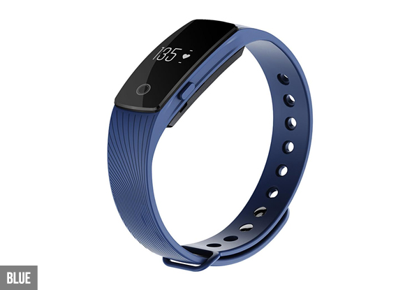 $49.99 Fitness Tracker with Heart Rate Monitor for Android and iOS – Available in Five Colours