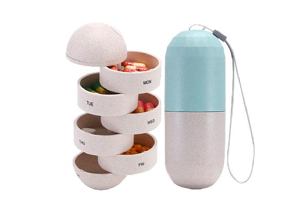 Portable Weekly Pill Organiser