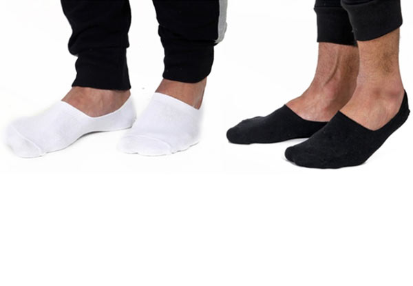 12 Pack of Mens Invisible Sock • GrabOne NZ