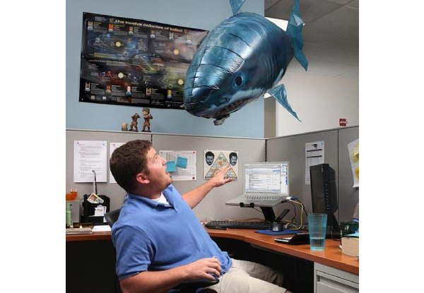 Air Shark - The Remote Controlled Fish Blimp