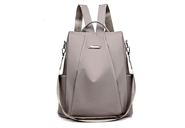 Women's Anti-Theft Water-Resistant Rucksack - Two Colours Available