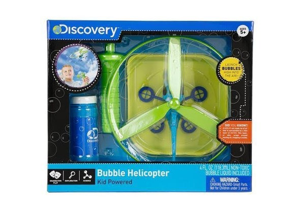 Two Helicopter Bubble Blowers