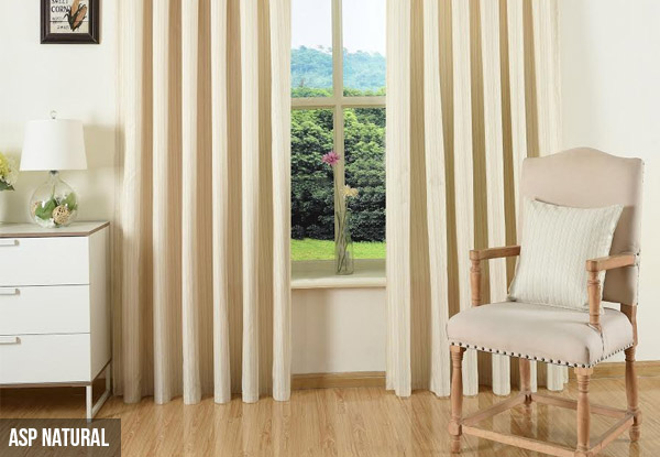 From $25 for a Pair of Ready-Made Thermal Curtains – Available in Six Sizes & Five Designs