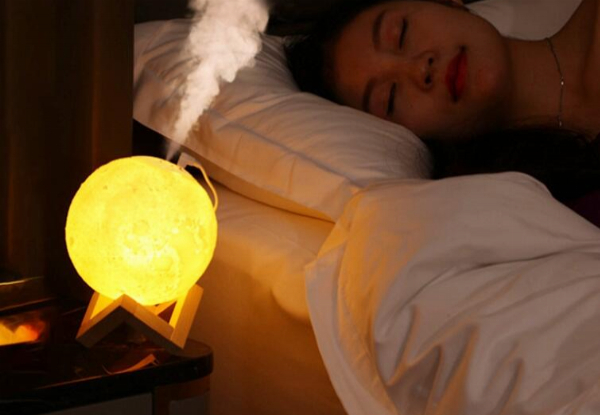 Moon Lamp Air Humidifier - Two Sizes Available
