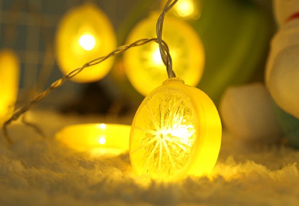 20 LED Battery Powered String Decor Lights  - Two Styles Available