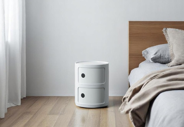Nordic Style Round Storage Cabinet - Available in Three Options