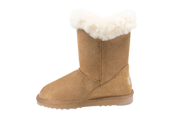 Two Button 'Shark' Memory Foam UGG Boots  incl. Complimentary UGG Protector - Eight Sizes Available