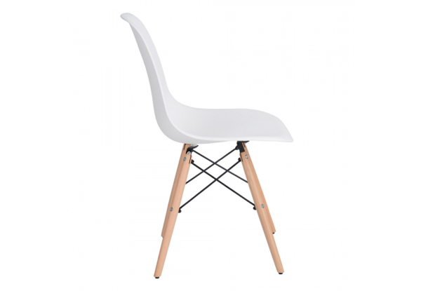 Four-Pack of Eames Dining Chair Replica - Two Colours Available
