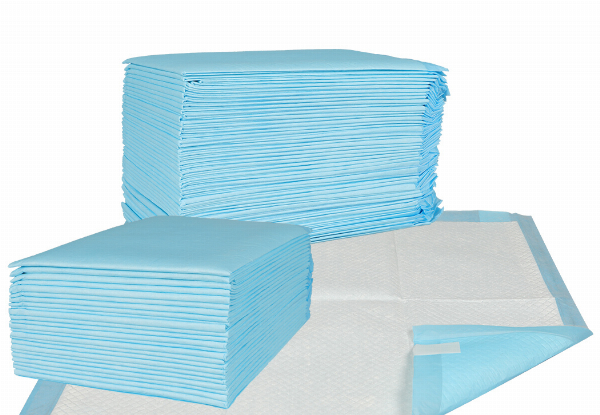100Pk Pet Training Toilet Pads - Options for 400Pk - Two Colours Available
