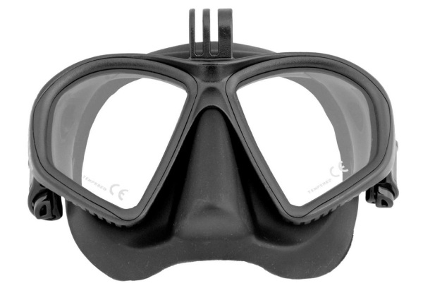 Extreme Dive Mask with Built-In Mount & Case Compatible with GoPro - Elsewhere Pricing $89.00