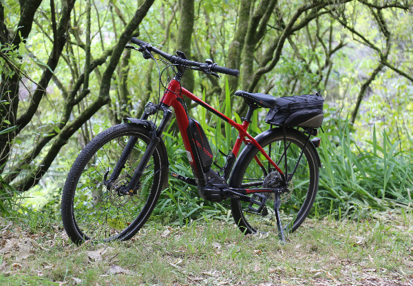Weekday Hauraki Rail Trail Bike Package incl. Full Day E-Bike Hire, Pannier, Helmet & Shuttle for One Person - Option For Weekend Trail or Two People
