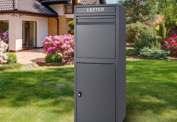 Freestanding Weatherproof Letterbox - Two Sizes Available