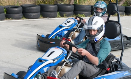 10-Minute Race in a Fun Kart or Pro Kart - Options for Six People or Two 10-Minute Races for Six People - Valid Tuesday & Wednesday Only