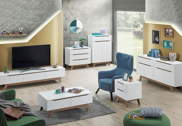 Simona Three-Drawer Chest