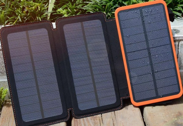 20000mAh Dual USB Solar Power Bank