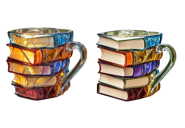 Book Lover Novelty Coffee Mug - Available in Two Styles
