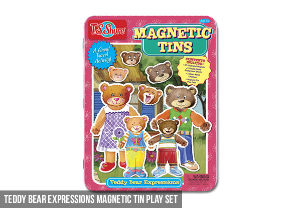 Children's Magnetic Tin Sets - Eight Options Available