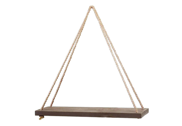 Wooden Hanging Wall Pot - Available in Two Colours & Option for Three-Piece