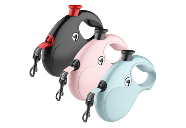 Durable Automatic Retractable Dog Leash - Three Colours Available