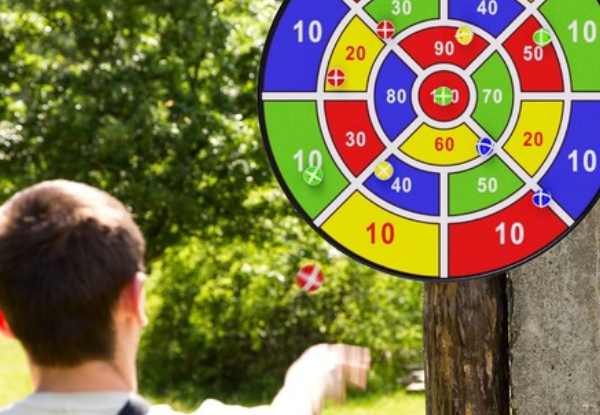 Kids Dart Board with Sticky Balls