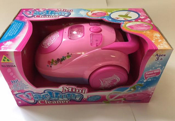 Pink Play Vacuum Cleaner