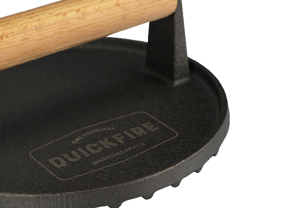 Quickfire Cast Iron Smash Burger Press