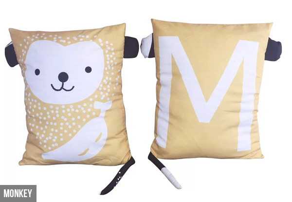 Animal Alphabet Pillows - Six Styles Available