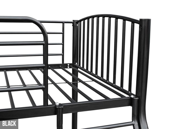 Metal Triple Bunk Bed - Two Colours Available