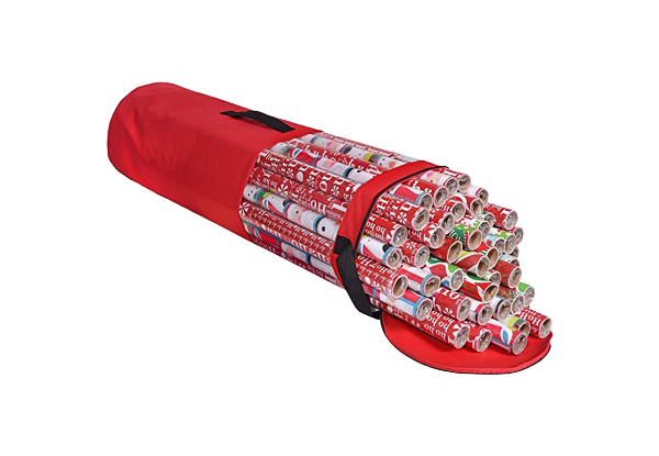 Christmas Wrapping Paper Storage Bag - Three Colours Available