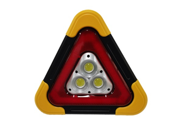 Solar-Powered LED Traffic Emergency Light - Two Sizes Available