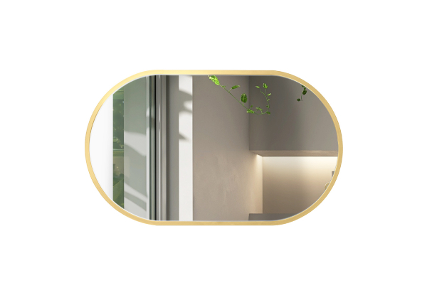 Yezi Bathroom Wall Oval Mirror