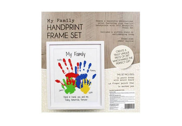 My Family Handprint Frame Set